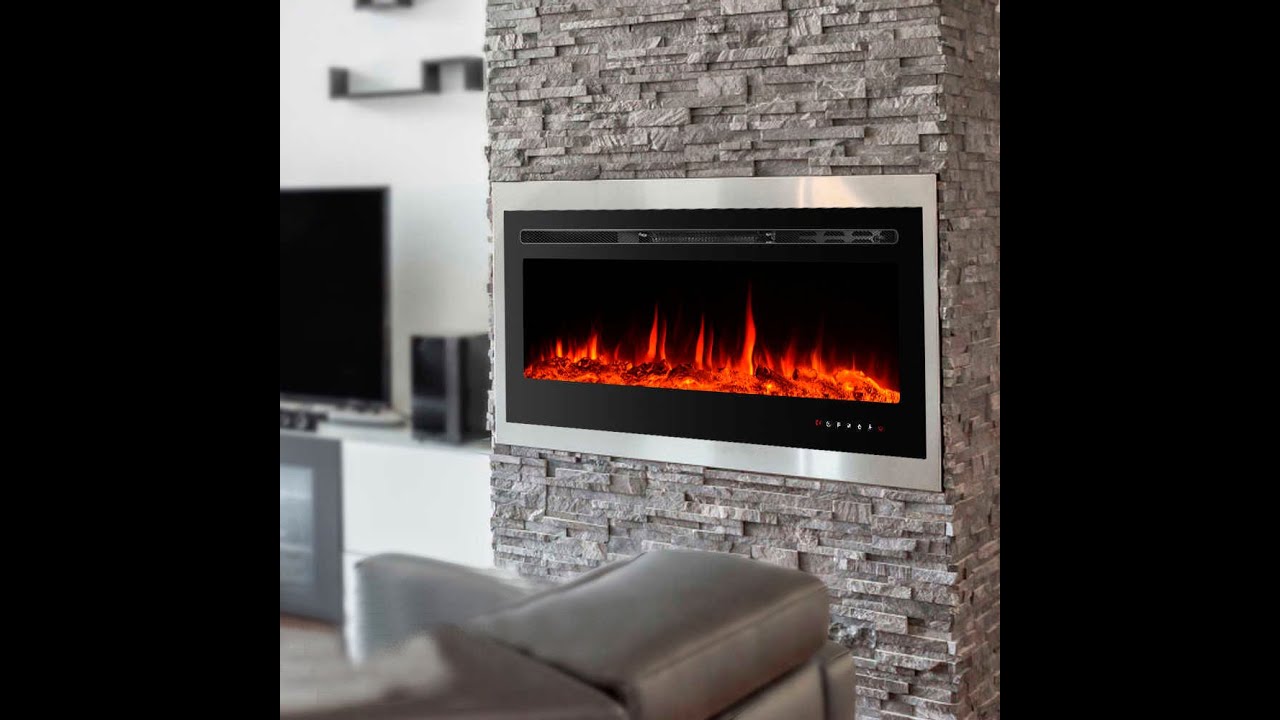 Descubre la Elegancia y Calidez de la Chimenea Eléctrica de 60 Pulgadas de Contiprint 🔥✨