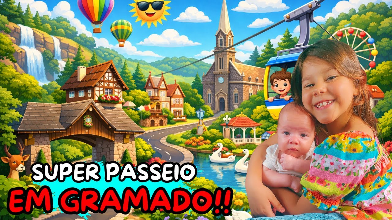 Passeio em FAMÍLIA na Cidade do CHOCOLATE!! Conhecendo o lado DIVERTIDO de GRAMADO!