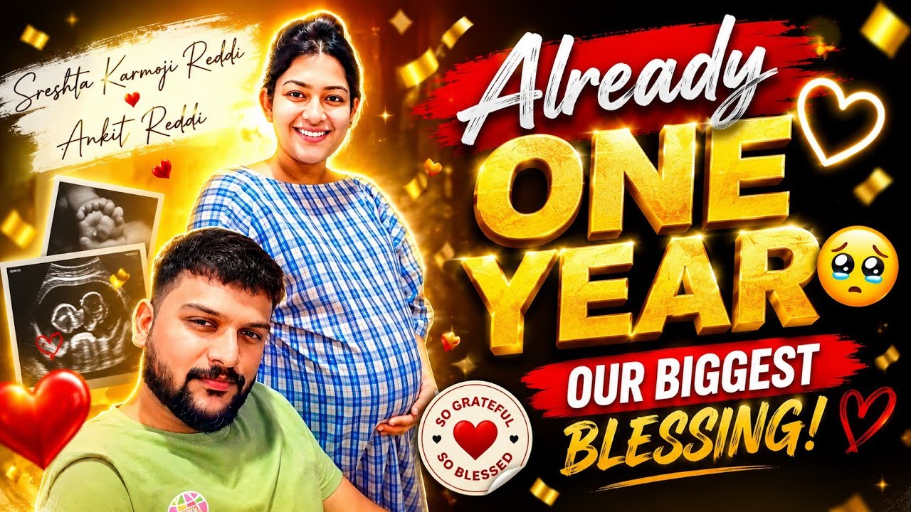 Already one year 🥹 Sreshta Karmoji Reddi- Ankit Reddi 