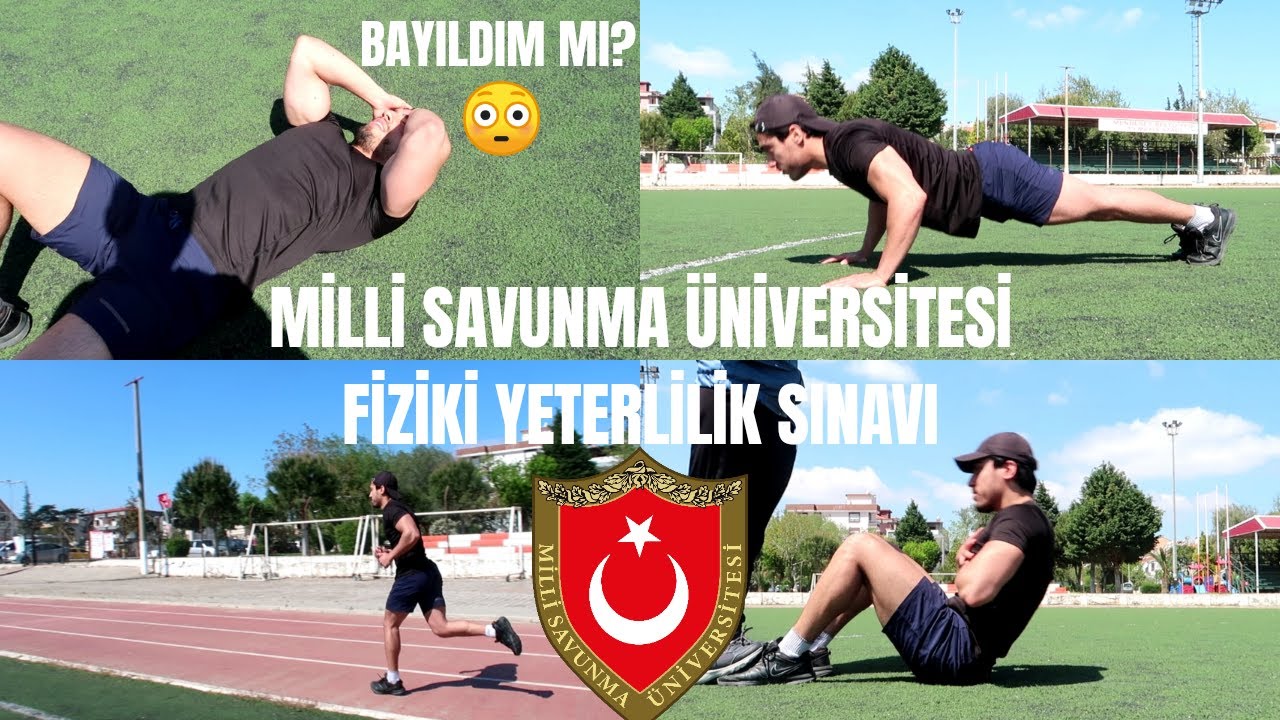 MİLLİ SAVUNMA ÜNİVERSİTESİ 2021 YILI FİZİKİ YETERLİLİK SINAVI'NI DENEDİM | SPOR MÜLAKATI TAKTİKLERİ