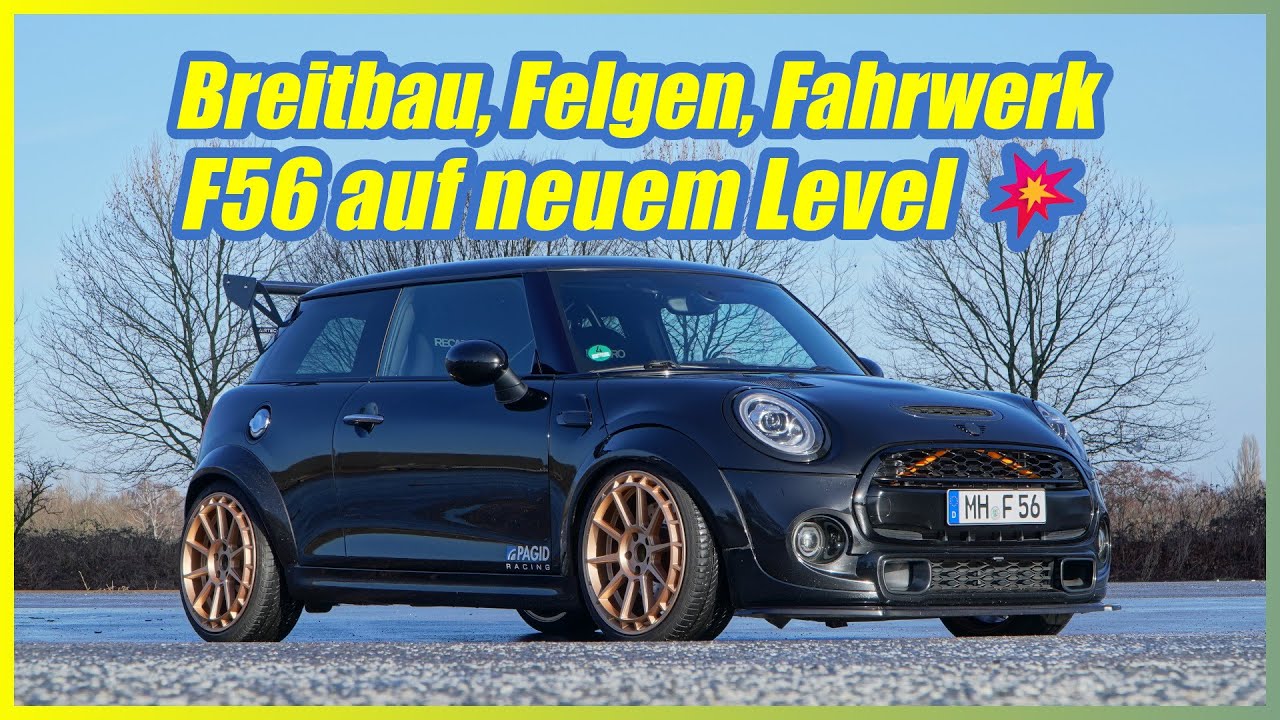 Mini F56 Endgegner - H&R Fahrwerk, TEC GT 8, Flügel, Breitbau, B48, Cooper S