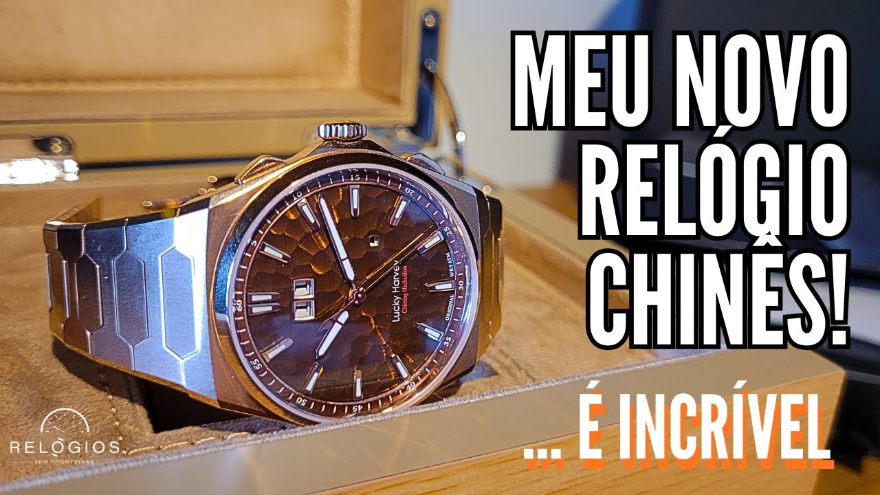 Unboxing Lucky Harvey Dial Hammer Big Date. Relógio com Complicação Sonora!