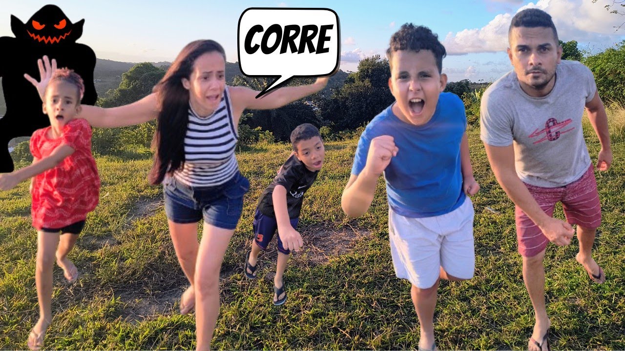 TEM UM MONSTRO NA MATA!!