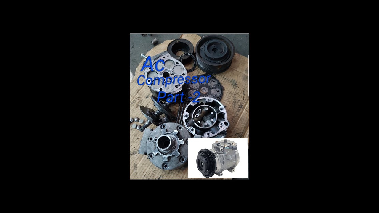 how to Repairing AC compressor repairing  Gola car ac  EFi auto warkshope  Car ac Reparing karny ka
