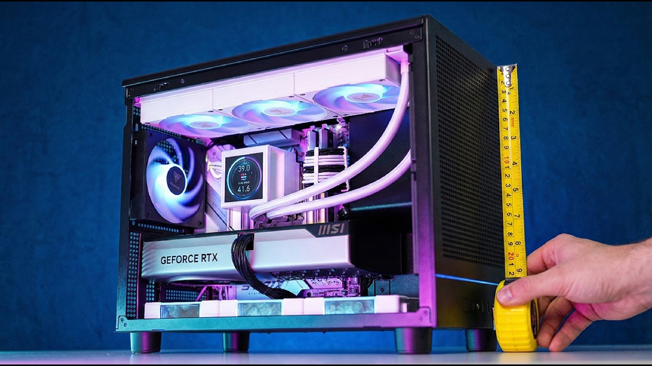 Building my FIRST Micro-ATX Gaming PC! (9800X3D + RTX 5080)