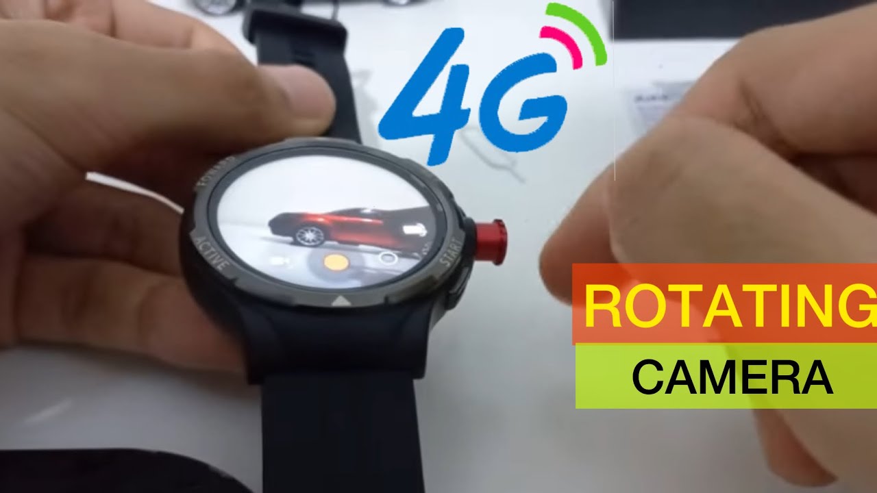 Smartwatch V10 4G Simcard Rotating Camera like samsung gear