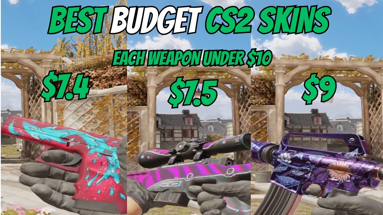 BEST BUDGET CS2 SKINS FOR EVERY WEAPON (UNDER $10)