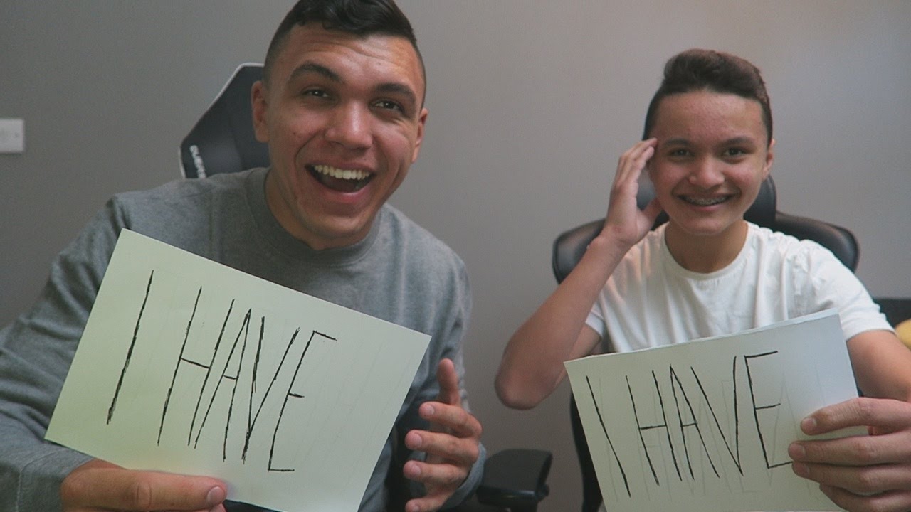 NEVER HAVE I EVER WITH MY LITTLE BROTHER! (OMG)