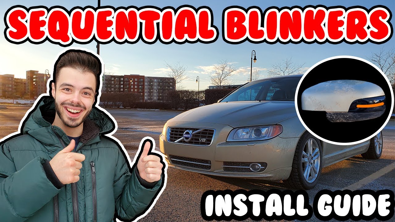 Installing SEQUENTIAL TURN SIGNALS On The S80 V8! It TOTALLY Transformed The Look!!