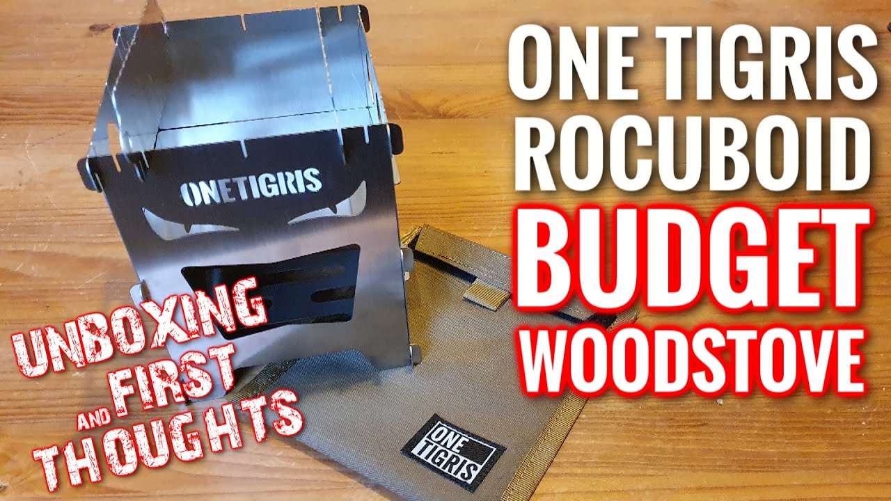 ONE TIGRIS ROCUBOID FIRST LOOK (& BushBox Comparrison) Budget wood stove