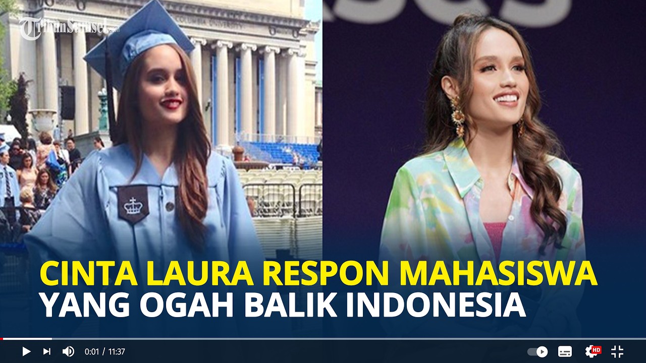 CINTA Laura Respon Soal Mahasiswa Kuliah di Luar Negeri yang Ogah Pulang ke Indonesia, Aku Dulu Gitu