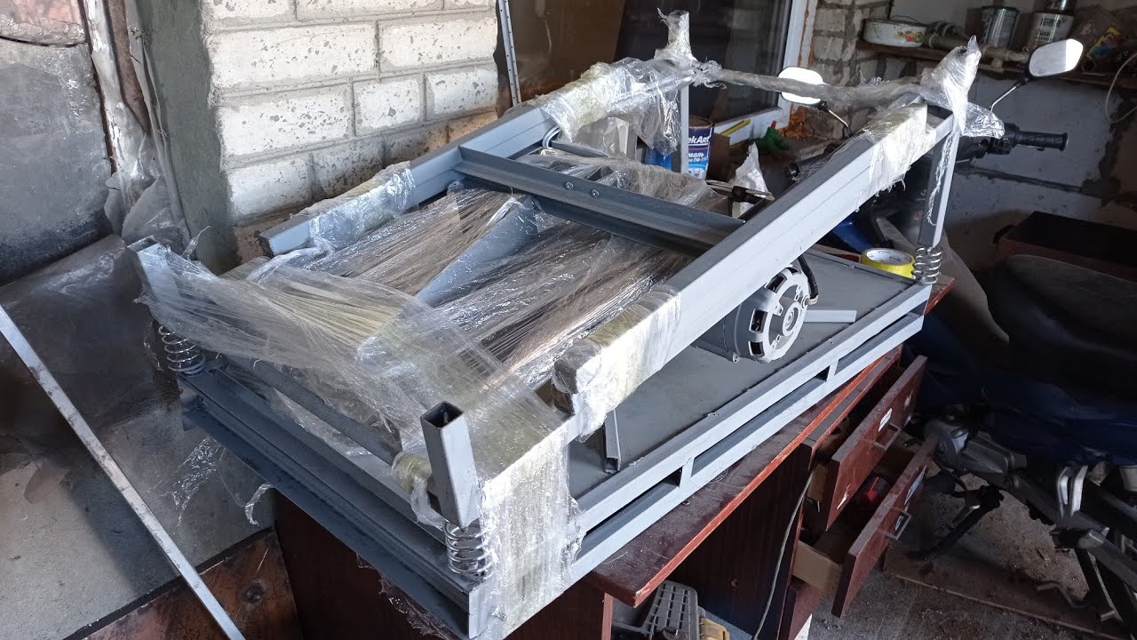 Как изготовить вибросито, виброгрохот своими руками, diy