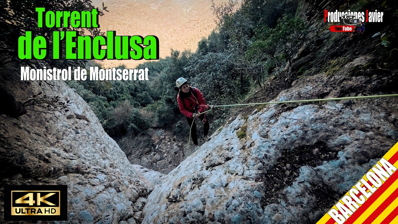 Torrent de l’Enclusa .(Monistrol de Montserrat, Barcelona)