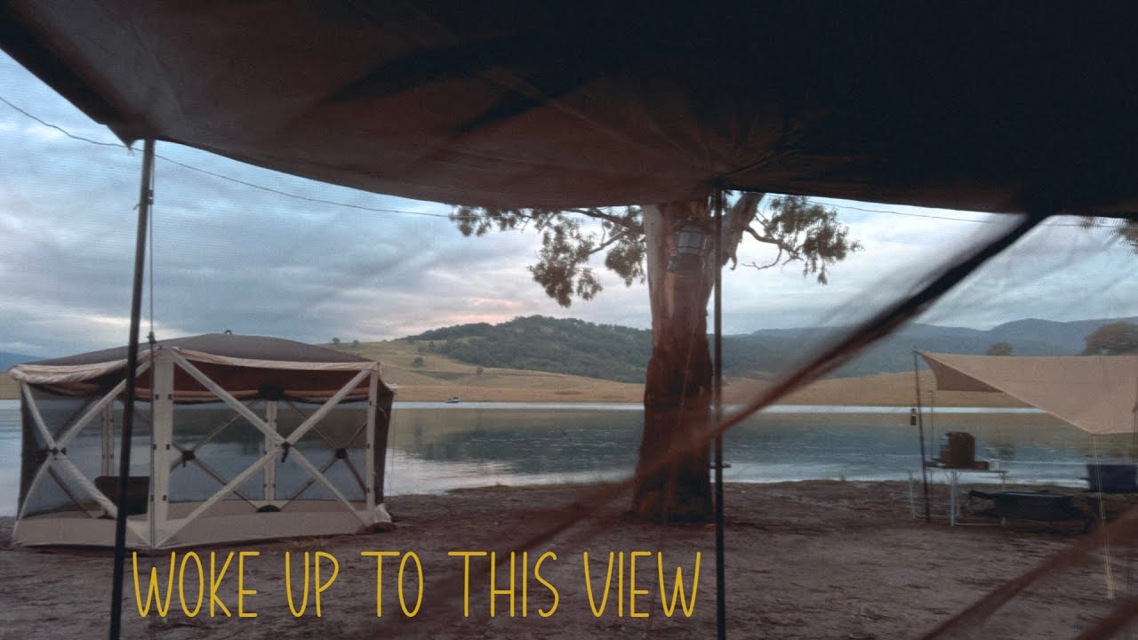 Hidden lakeside camping near Sydney | First week of winter