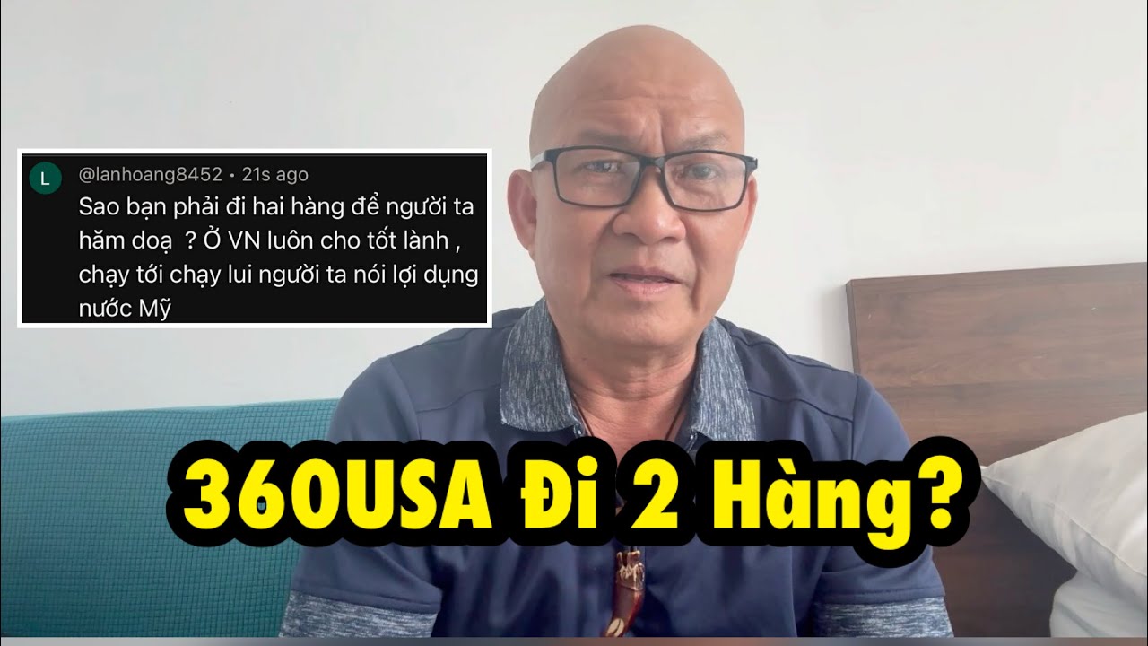 Đúng không nên ở Việt Nam luôn để không bị người ta nói lợi dụng nước Mỹ?