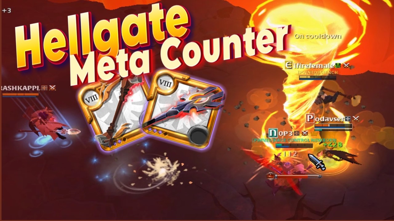 Make Your Enemies BURN 🔥 | Albion Online | HellGate (re-upload)