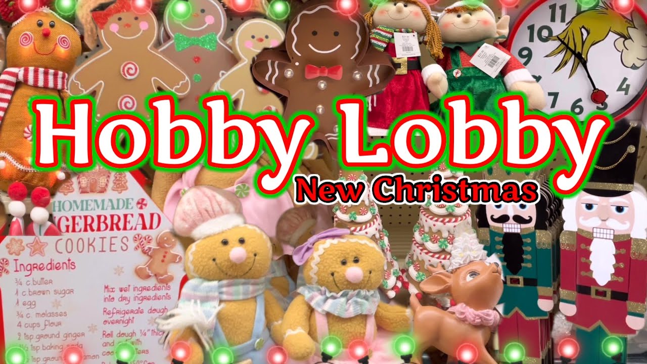 NEW BEAUTIFUL CHRISTMAS 🎅🏻 @ HOBBY LOBBY!🎄