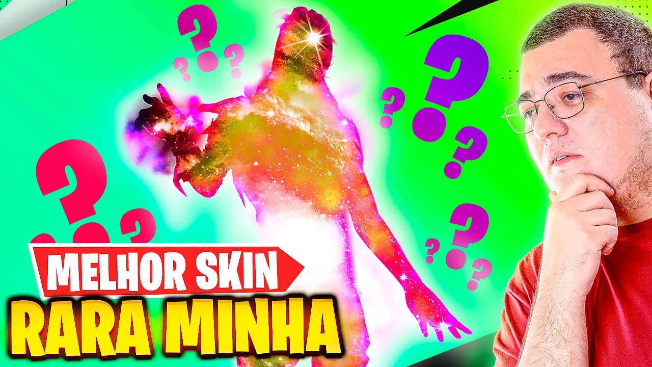 A SKIN MAIS RARA E MAIS BRABA DO FORTNITE! 🥶🔥