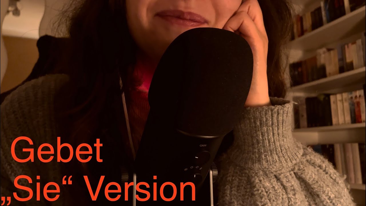 Christliches ASMR - Ich bete für dich - Lass dich in den Schlaf beten - „SIE“ Version