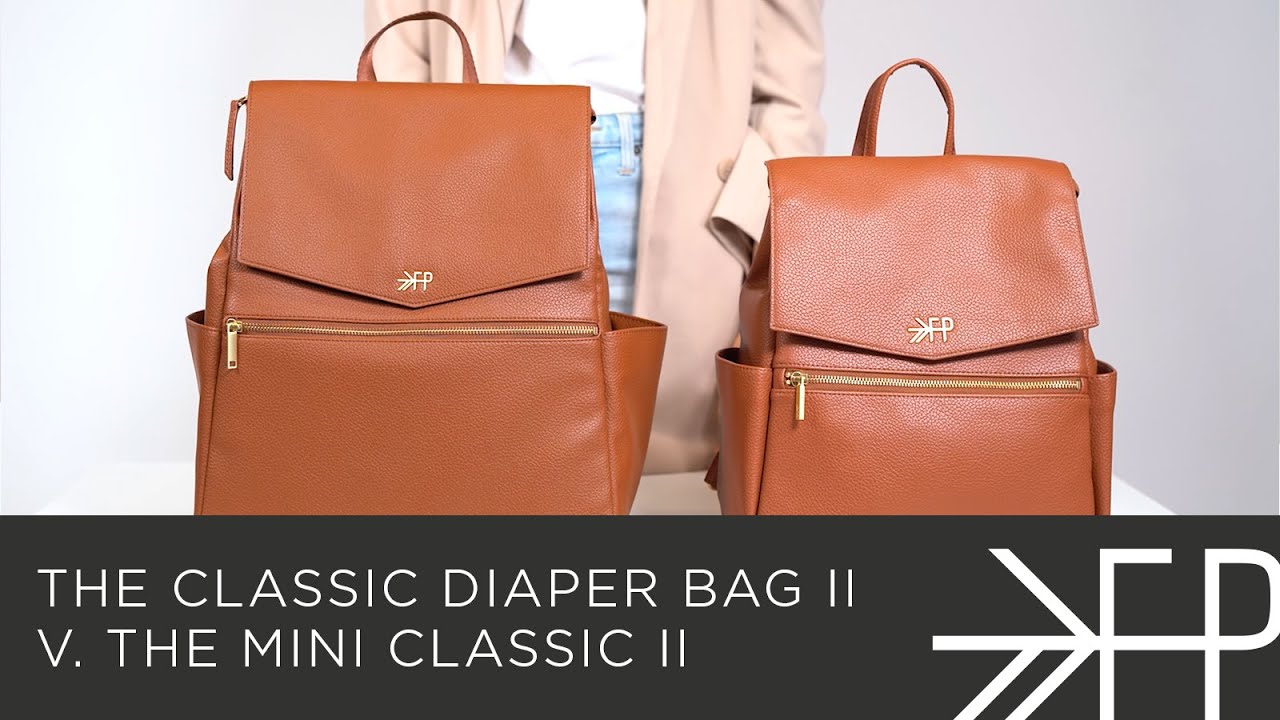 Comparing the Classic Diaper Bag II v. The Mini Classic II | Freshly Picked