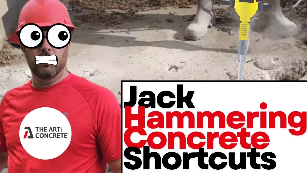 JACK HAMMERING: CONCRETE STEPS PART1
