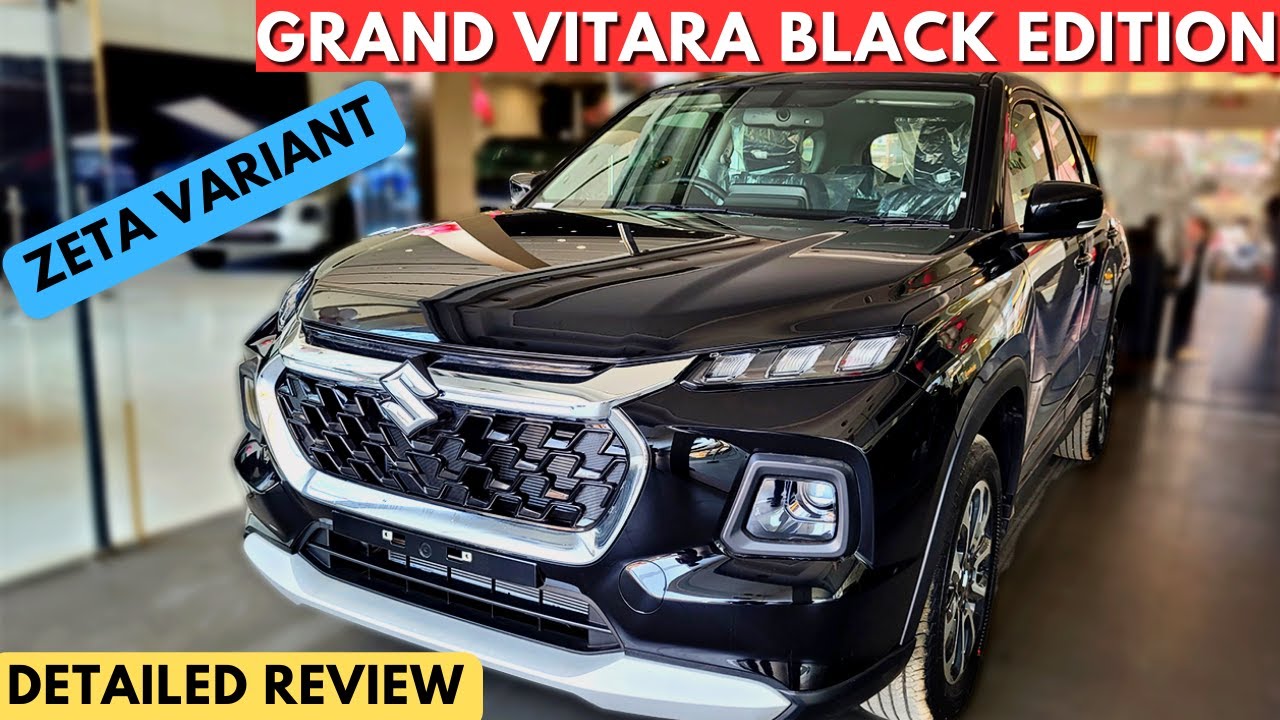 2023 Maruti Grand Vitara Black Edition - Detailed Review | Grand Vitara Black Edition 2023 Review