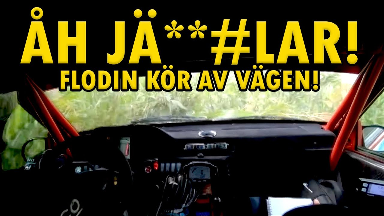 Vansinnesfärd med Volvo 940 - Patrik Flodin Västrallyt 2022