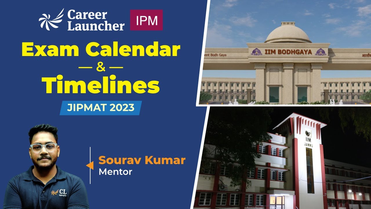 JIPMAT 2023 notification out | Important Dates| Eligibility| Exam Pattern| Cut-Offs