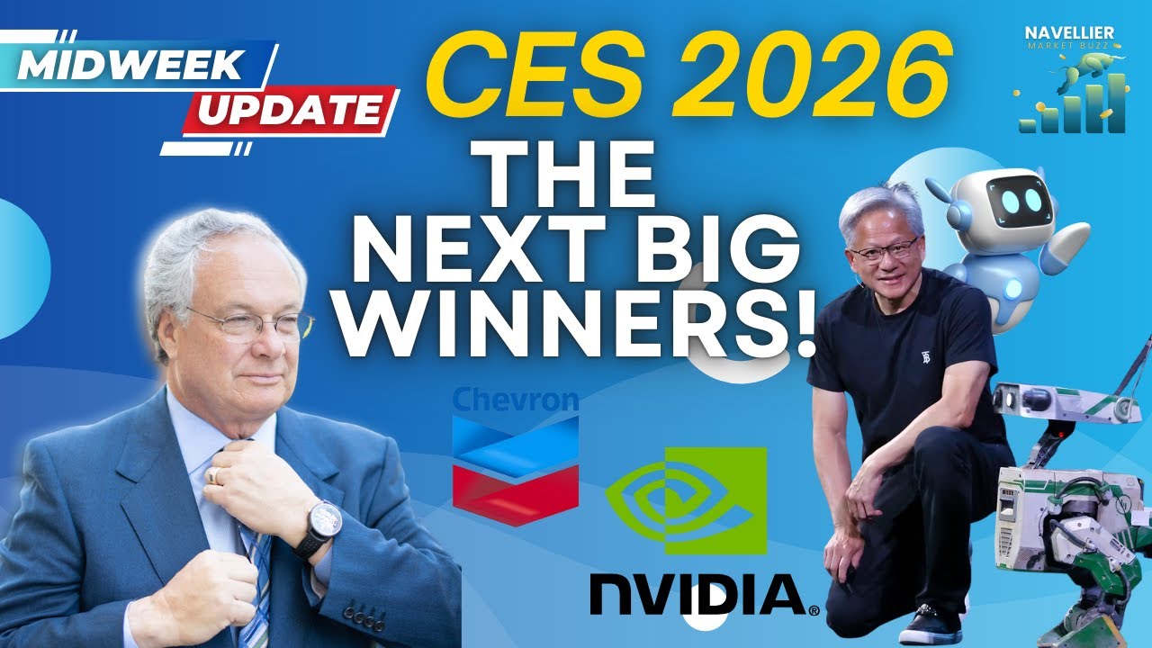 РЫНОЧНЫЕ НОВОСТИ В СЕРЕДИНЕ НЕДЕЛИ: CES 2026 &mdash; Бум искусственного интеллекта от Nvidia, новые тех...