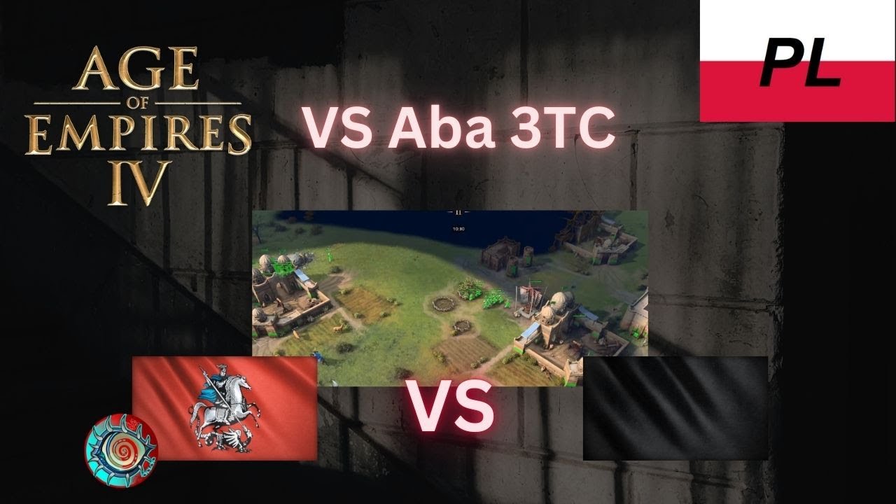 Ruś vs Dynastia Abbasydów  AoE 4 [1v1] [PL] VS Aba 3 TC