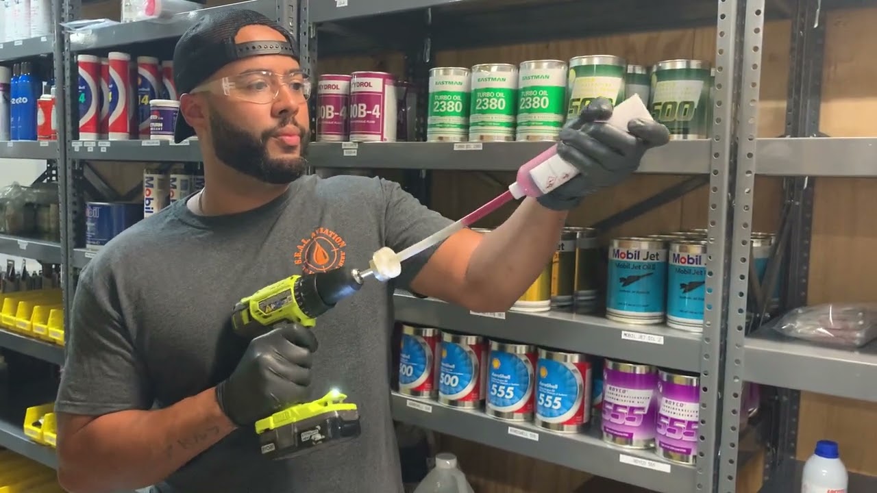 How to use a sealant mixer with a portable drill - The easiest way to prepare aircraft sealant
