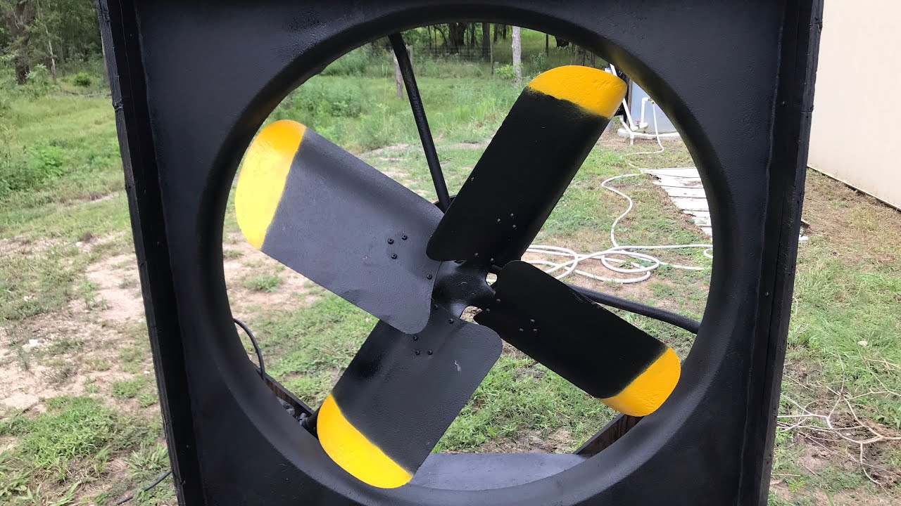 Sustainable Attic Fan to Coolest Shop Fan