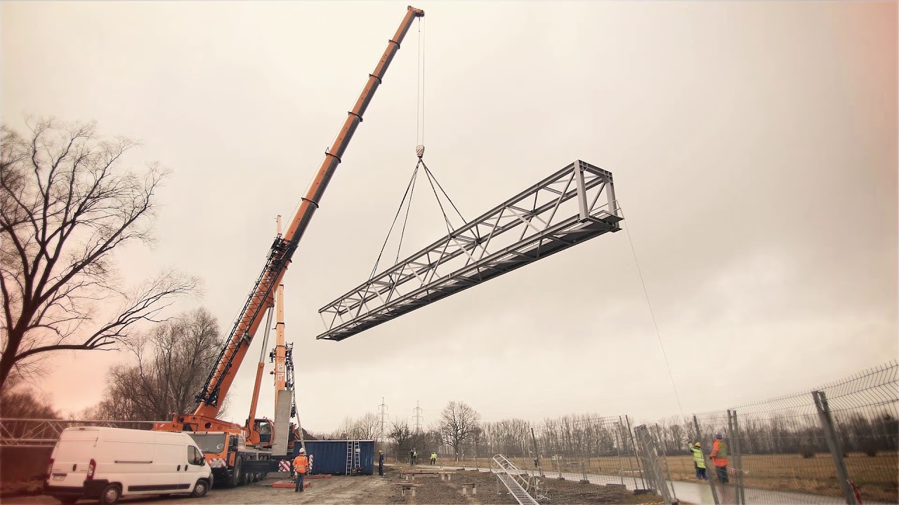 Polanka - Most přes Odru AC 250 1, AC 220 5, LTM 1130 5 1