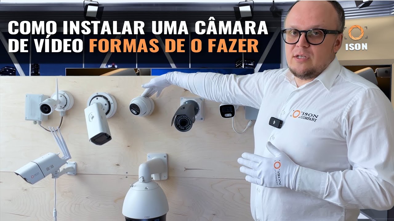 COMO INSTALAR UMA CÂMARA CCTV TODOS OS CAMINHOS ESCADAS DE VIDA!