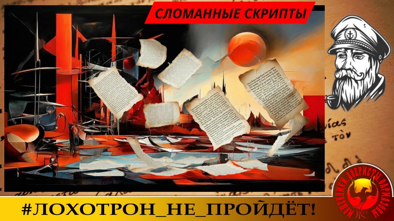 ✅🔥МОРЯК И СЛОМАННЫЕ СКРИПТЫ. +БОНУС: ОЧАРОВАТЕЛЬНАЯ МОТАНИЯ.:)