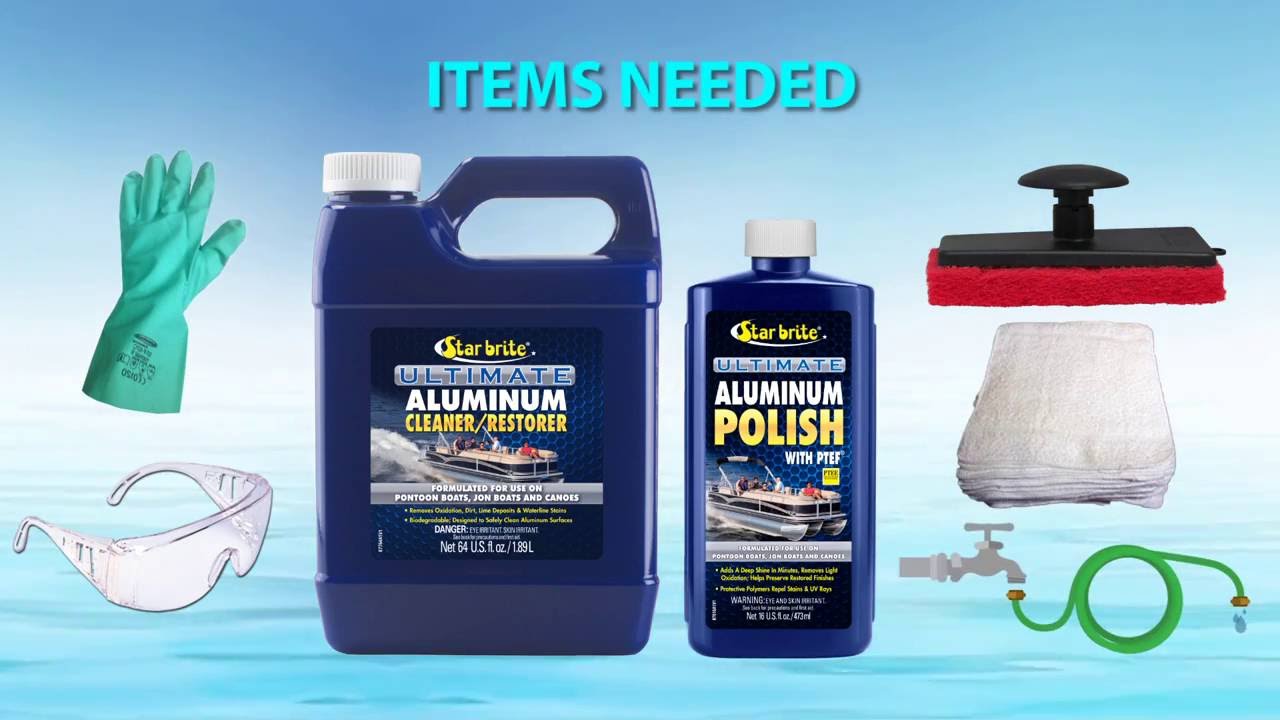 How to Clean  Restore, and Shine Oxidized Aluminum Pontoon Boat