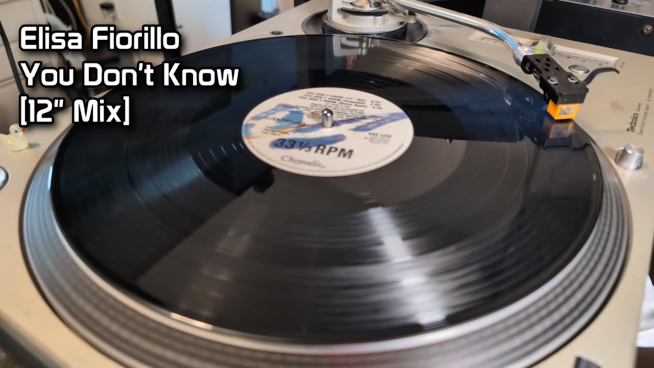 Elisa Fiorillo - You Don't Know [12'' Mix] (1987)