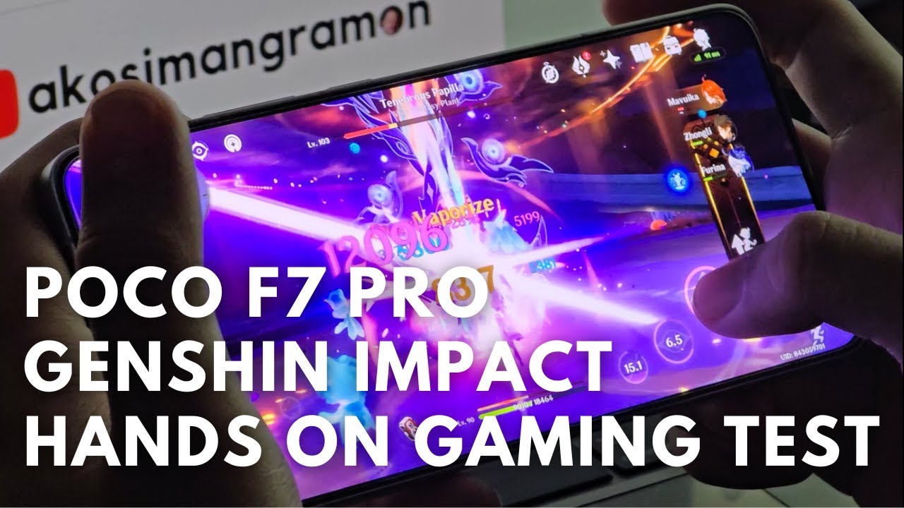 POCO F7 PRO | GENSHIN IMPACT GAMING PREVIEW RAW | SNAPDRAGON 8 GEN 3 | HANDS ON | NO EDIT TESTING