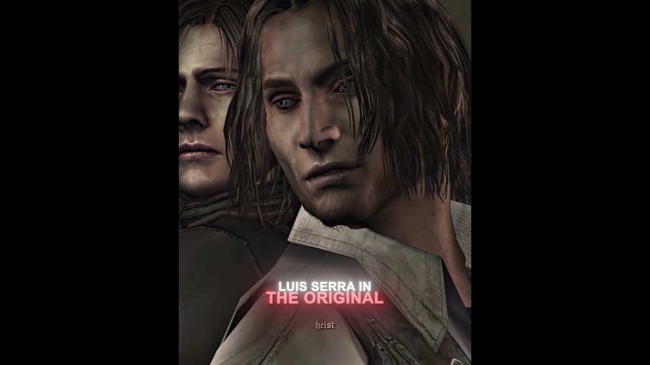 Luis Serra Original vs Remake RE4 🔥 [4K] | Resident Evil 4 #shorts