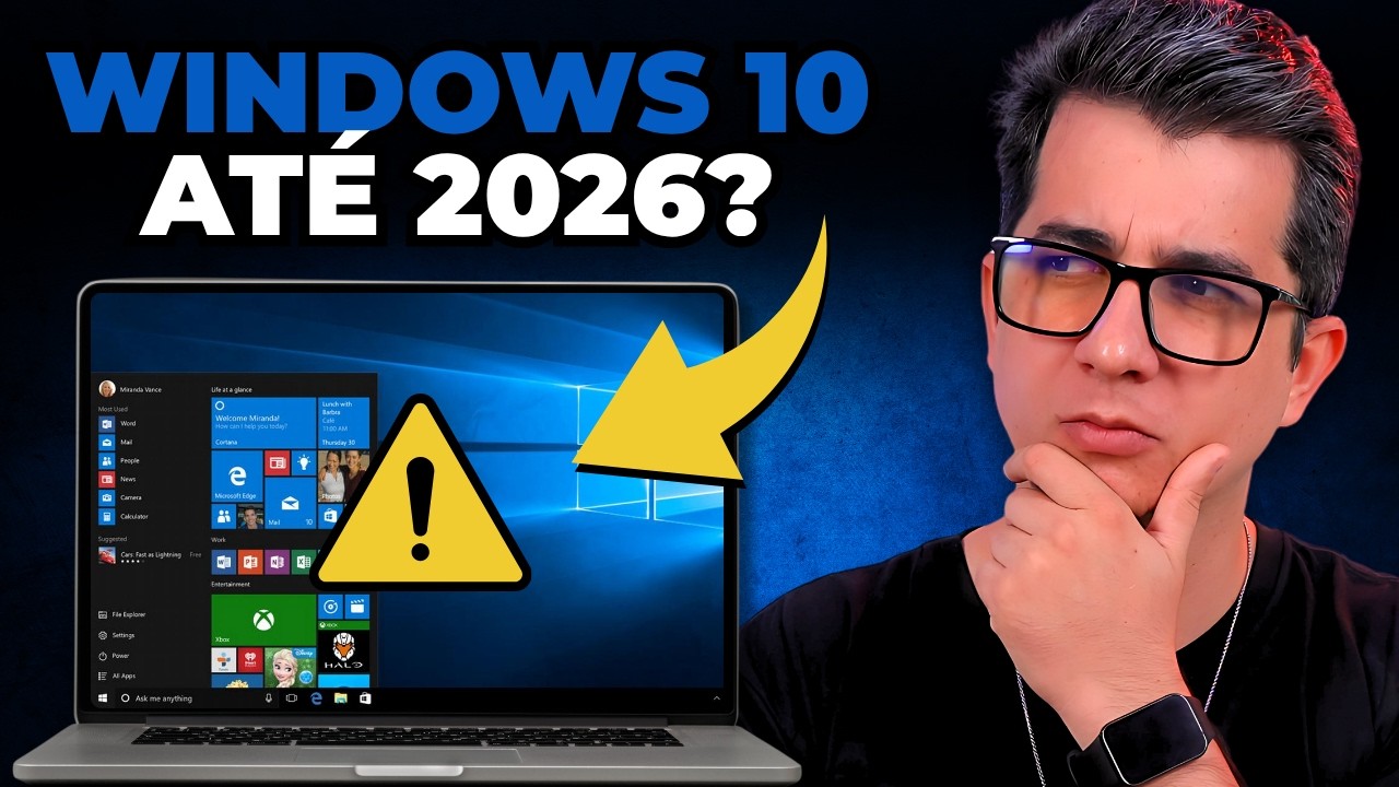 🔥Windows 10 “GRÁTIS” até 2026? Tem uma PEGADINHA que Ninguém Percebeu!