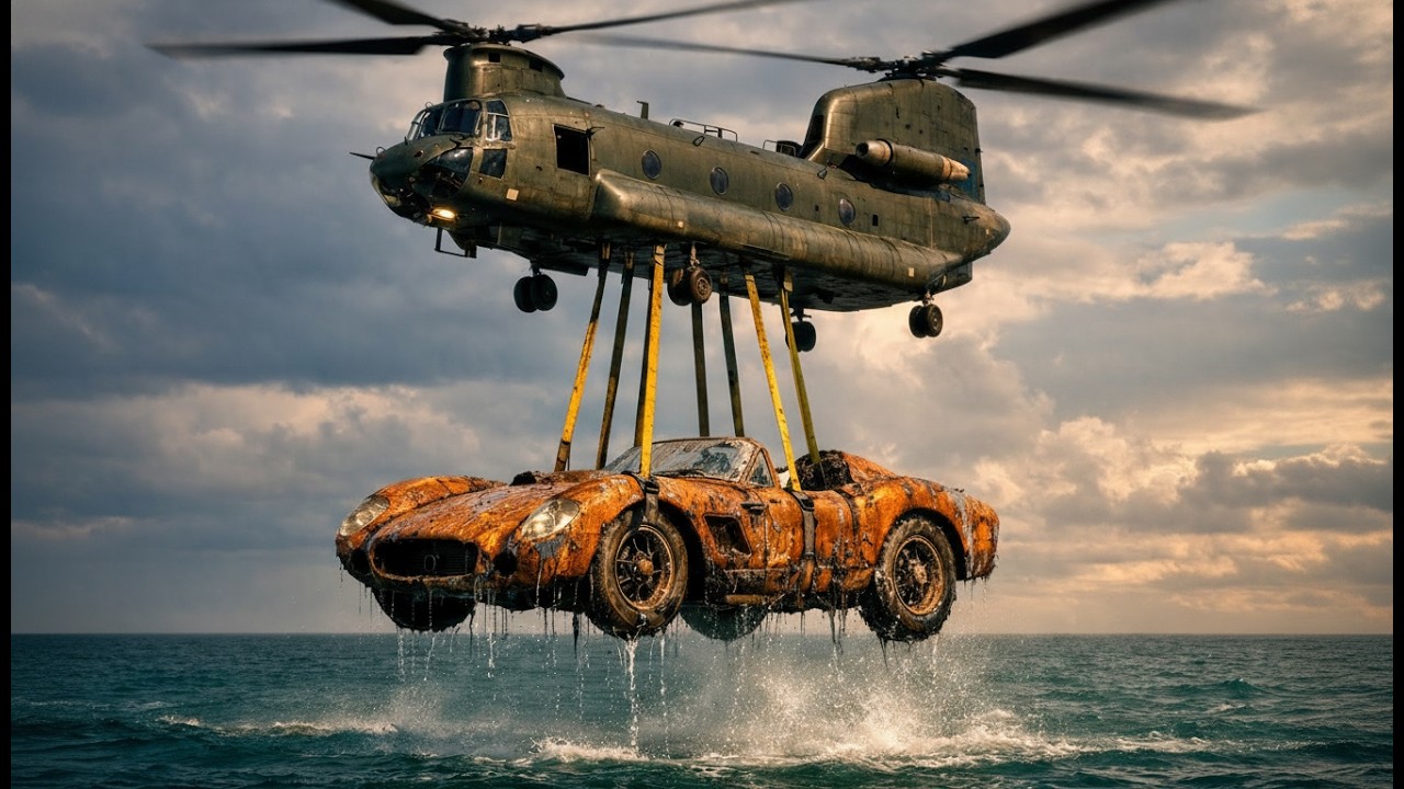 ASMR Restoration — 1957 Ferrari Testa Rossa 67 Years Forgotten Garage to New