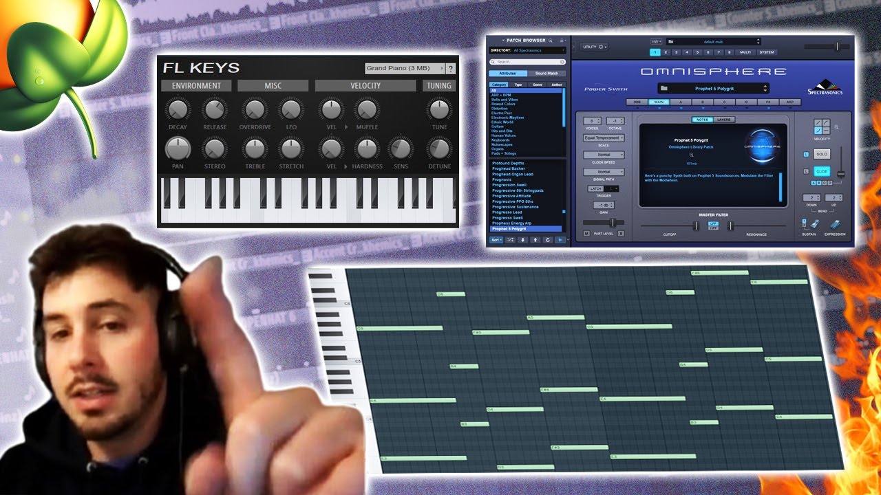 Making Melodic Juice WRLD Trap Beat from Scratch in FL Studio in 2026