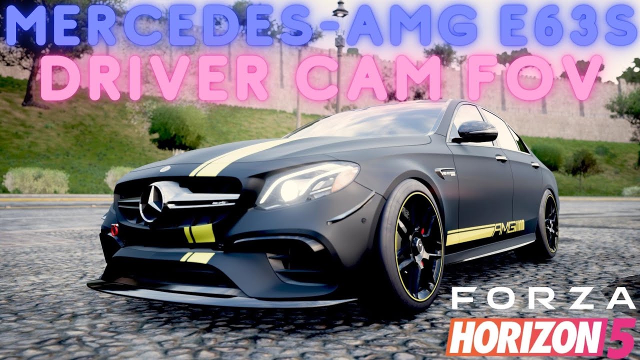 FORZA HORIZON 5 : MERCEDES-AMG E 63 S DRIVER CAM FOV - NIGHT STREET RACE !