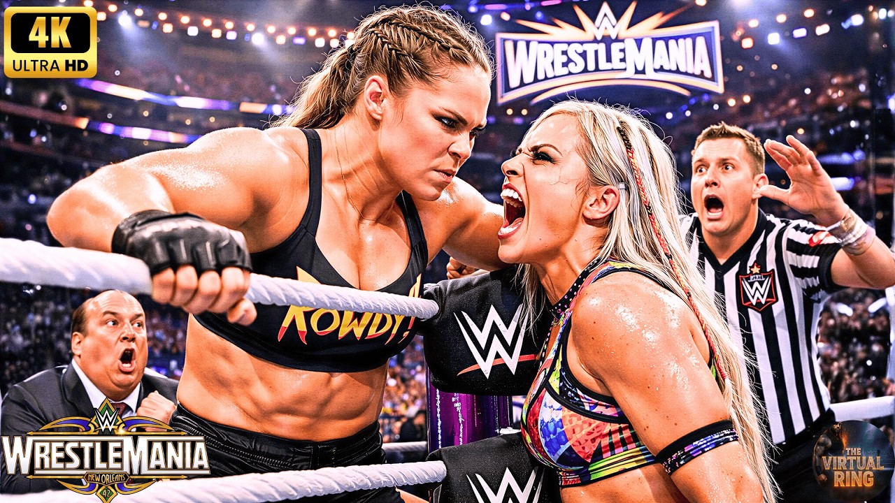 Ронда Роузи против Лив Морган • WrestleMania • 16 марта 2026 г. 🥋🔥 #rondarousey #livmorgan