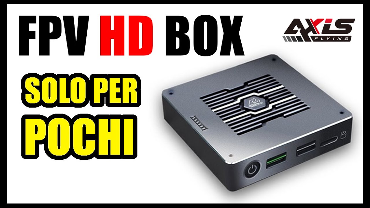 AXISFLYING FPV HD BOX PER DJI FPV GOGGLES ...MA COS'E'??? RECENSIONE E TEST