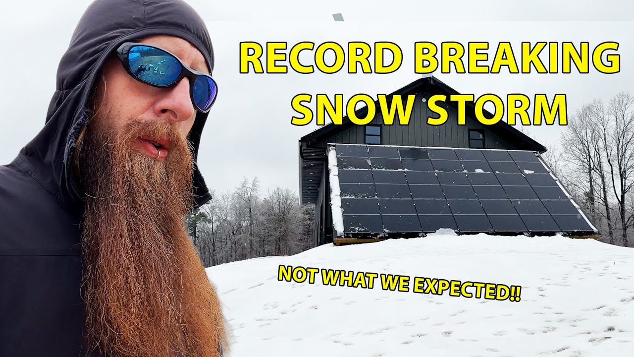 Got ice instead of snow! #narrowayhomestead #icestorm2026 #coldweather #frozenpipes 