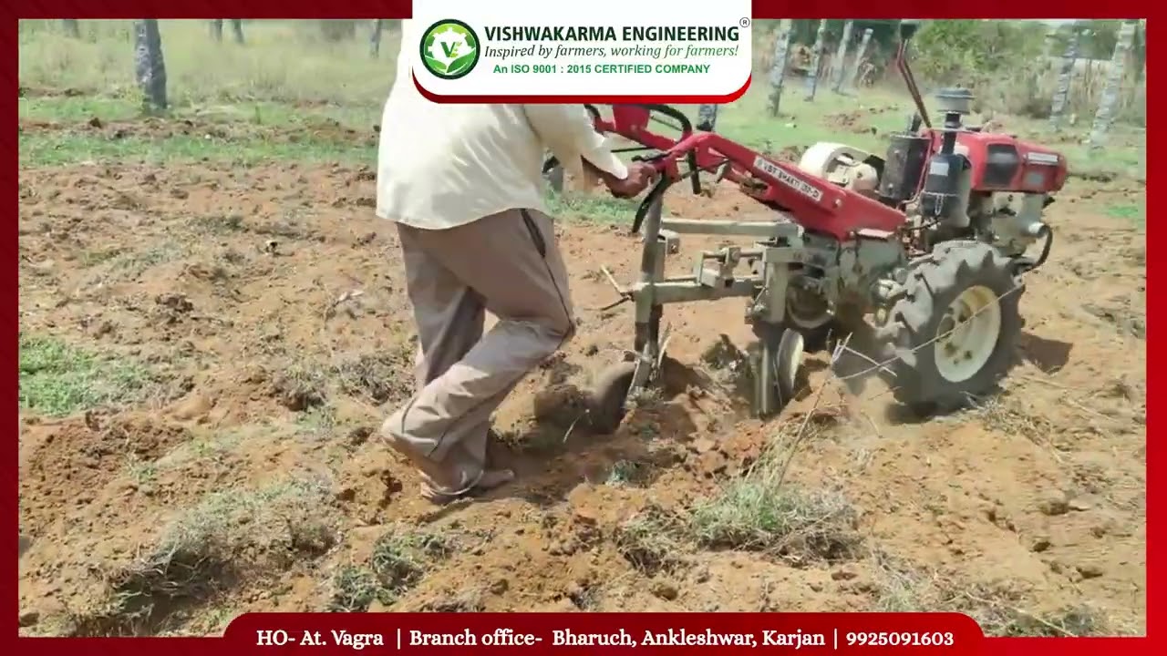 M B Plough Arrangement For VST Power Tiller | #mbplough #vst #tillermachine #powertiller