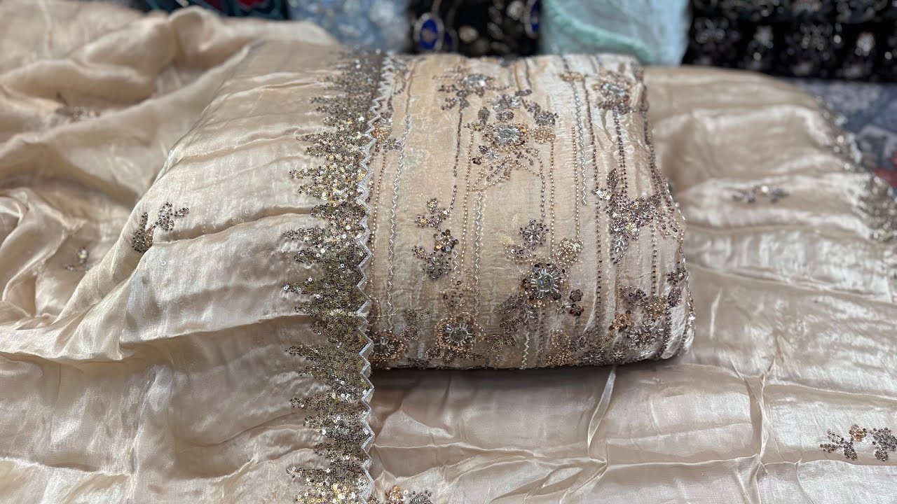 Top Korean Silk Turkish Cutdana Dresses for Wedding & Party 💃 | Online Shopping Tips