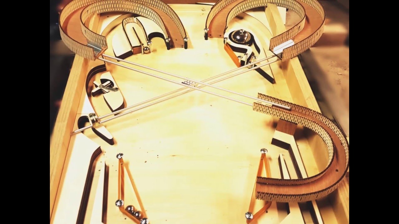 Wood Pinball - Laser Engraving / Cutting by Laser Maniac