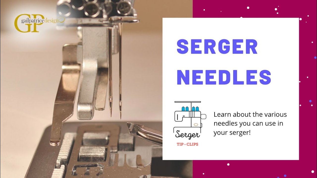 Иглы для оверлоков и плоскошовных машин